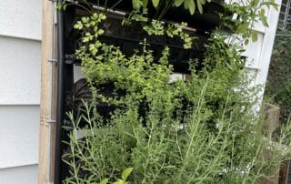 Varden outdoor kitchen garden on DIY stand kit