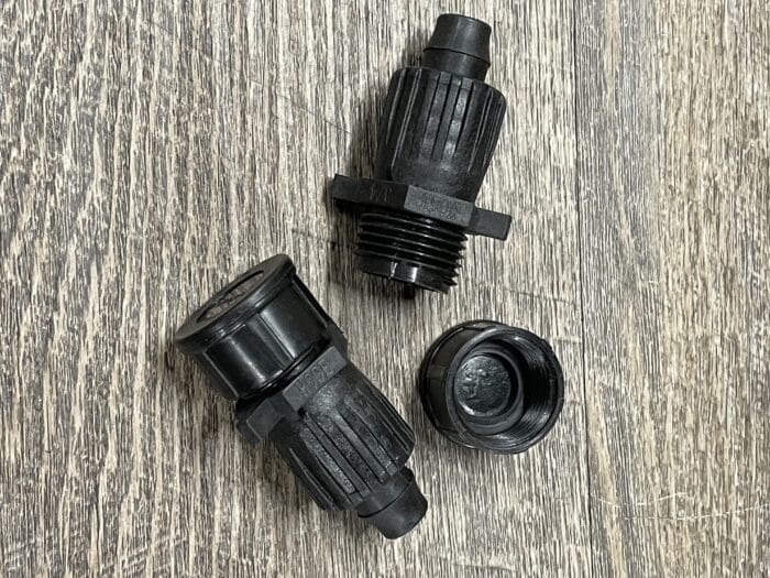 1/2" twist-lok fitting for end caps