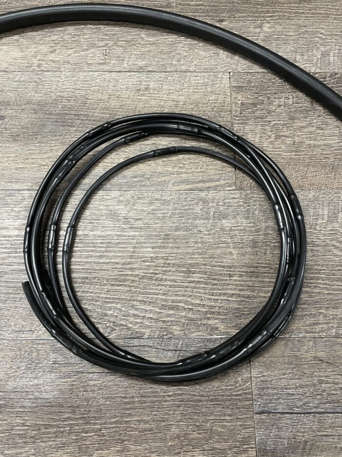 drip line and supply line for scale