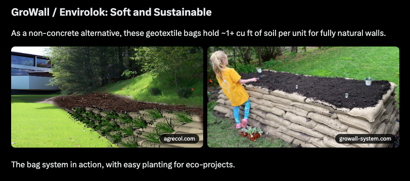GroWall / Envirolok Plantable Bags