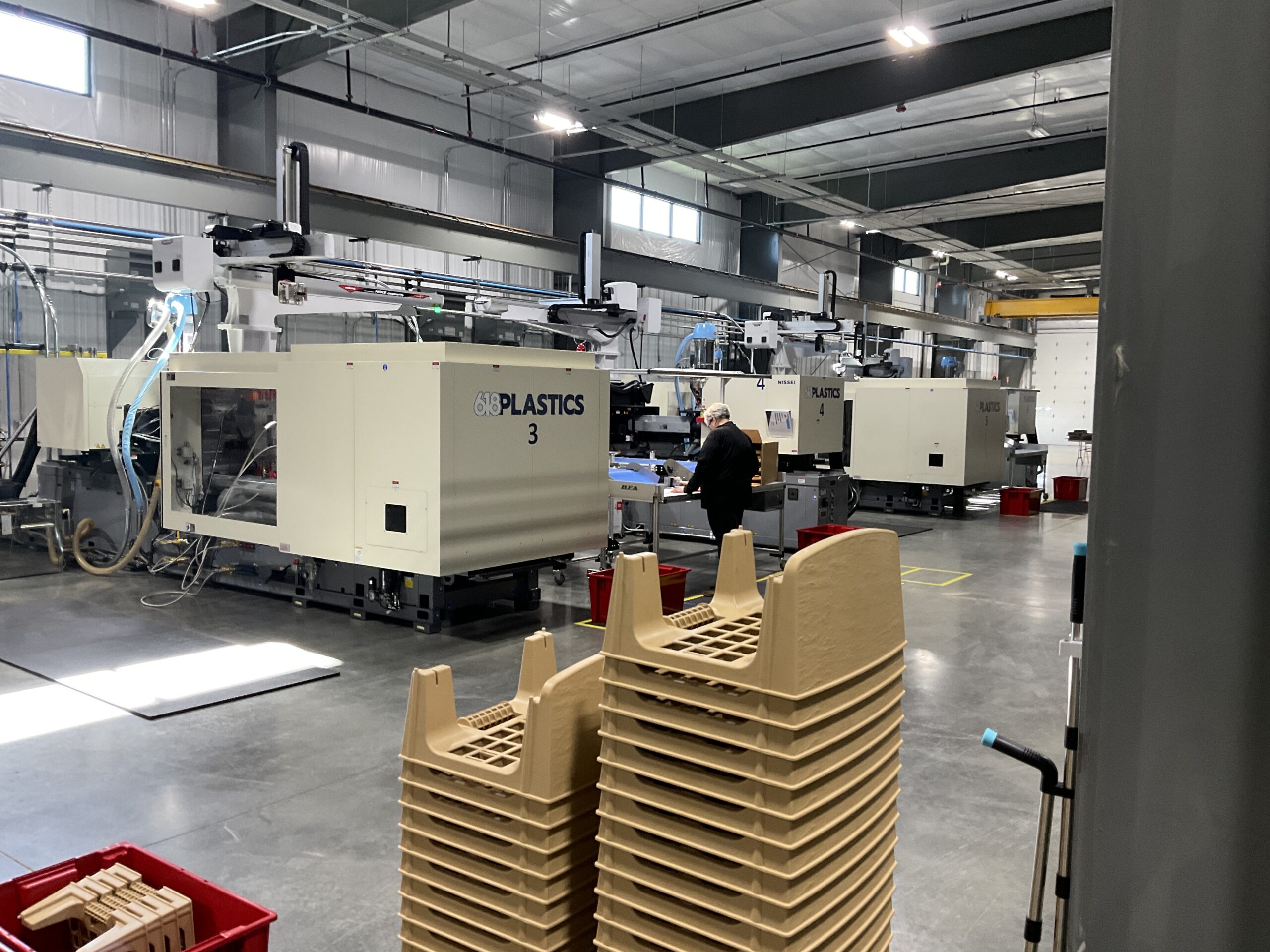 Varden block manufacturing in plastics facility