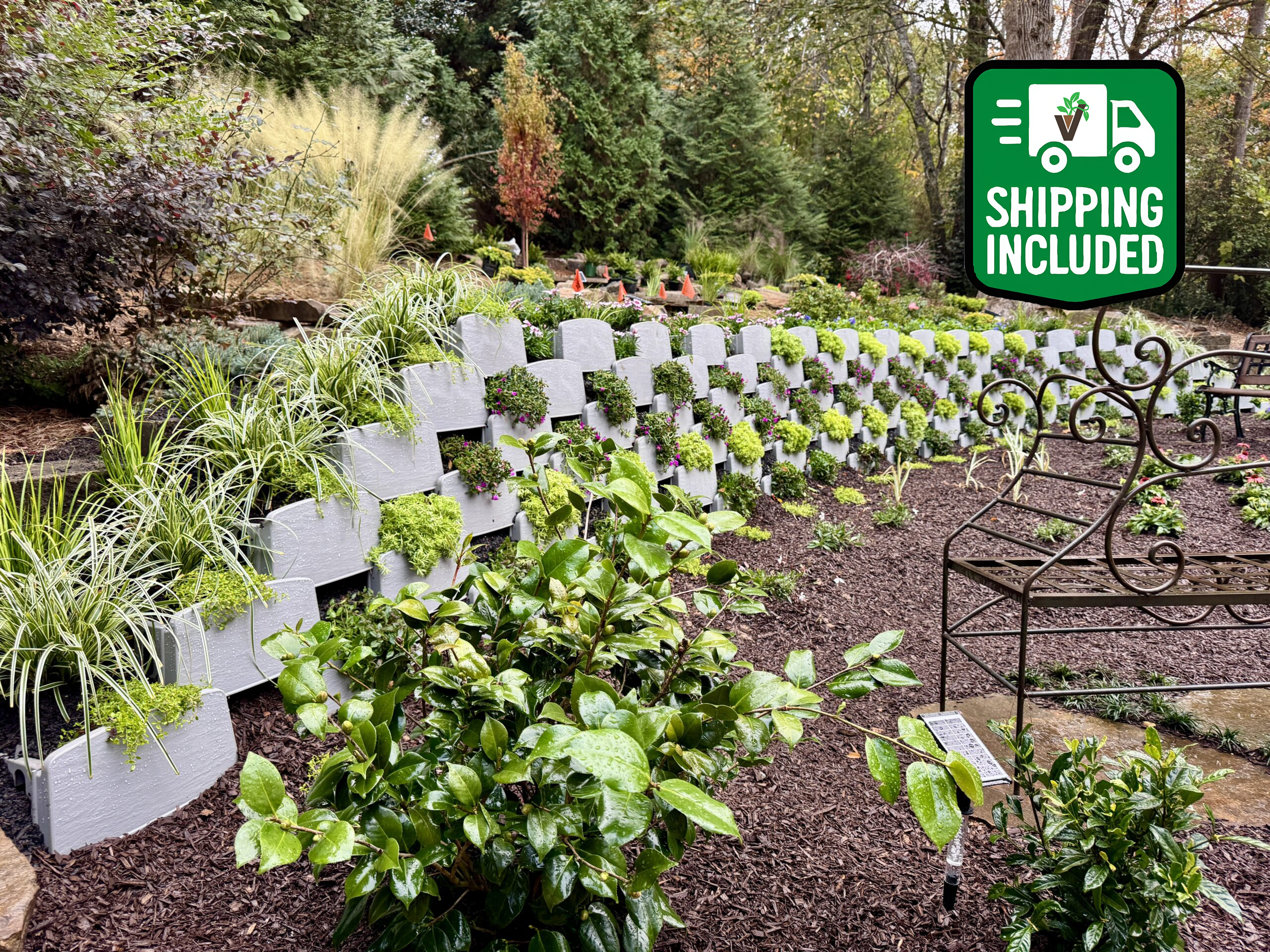 Varden™ Living Retaining Wall Blocks (10 Pack)